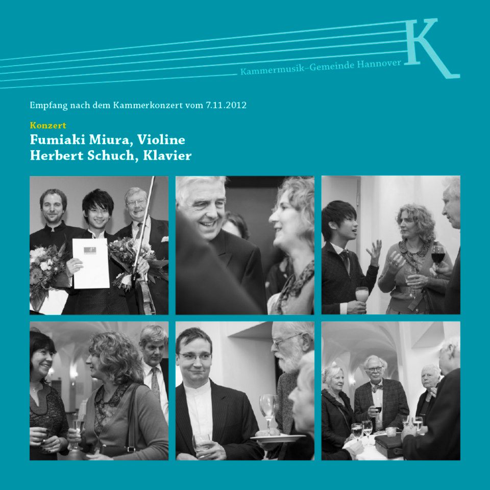 Im Gespräch nach dem Konzert
